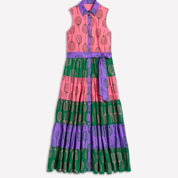 Boden Multi Tiered Shirt Dress
Multi, Tennis - Picture 5 of 5